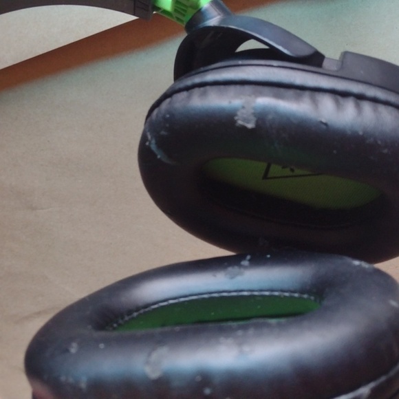 Turtle Beach Recon Ear Force Black and Green Wired Gaming Headset - Picture 3 of 3